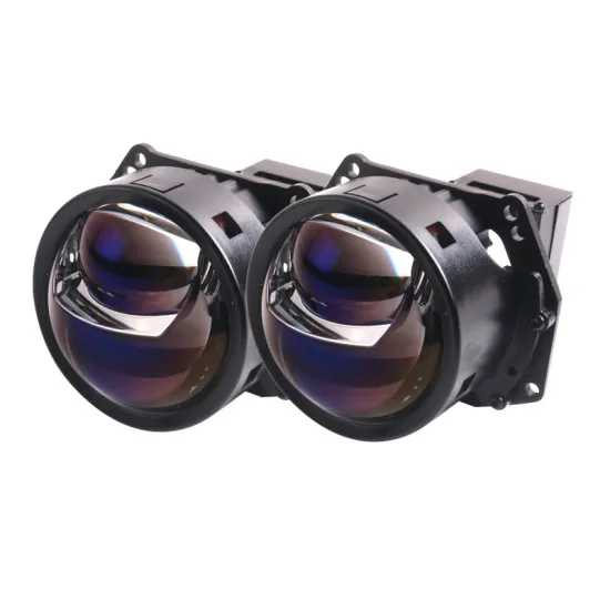 Ultra Bright 73W Blue Lens LED Headlights Retrofit Kits - Bi-LED Laser Projector for Cars