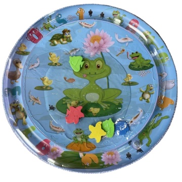 New Inflatable Baby Water Mat: A Fun and Educational Toy for Toddlers and Infants in the Shape of a Frog