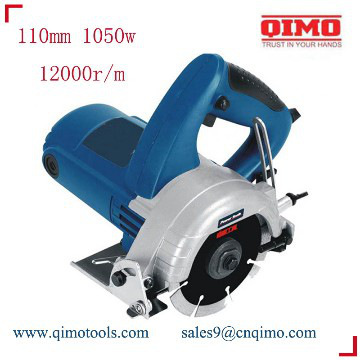कटर 110 मिमी 1050w 12000r/m विद्युत उपकरण qimo संगमरमर