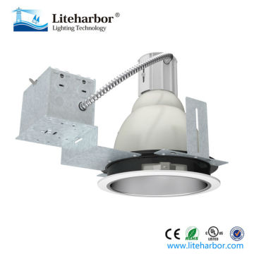 8 Inch Vertical Compact Fluorescent Architectural LED Downlight Housing With Junction box
