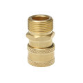 M22 Male 1/4 &quot;Feminino Adaptador/ Conector de Brass Quick