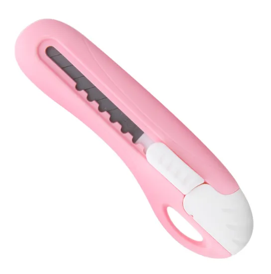 Kawaii Flower Design Mini Utility Knives: Perfect Office Supplies for Envelopes and Paper Cutting