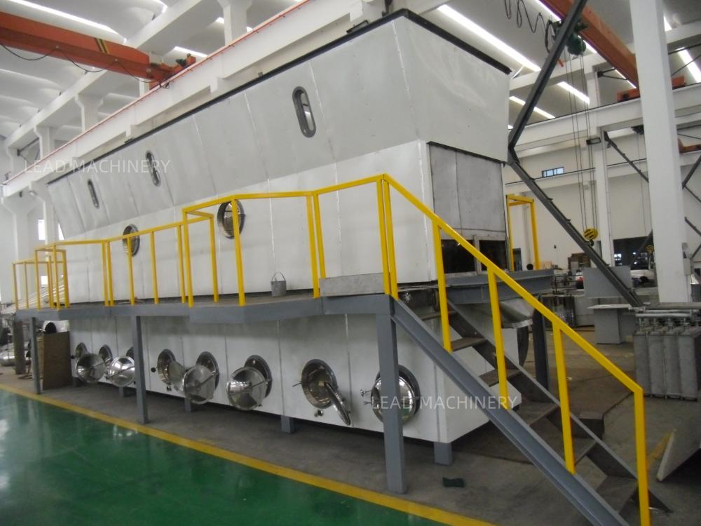 Continuous CPE horizontal fluid bed dryer machine