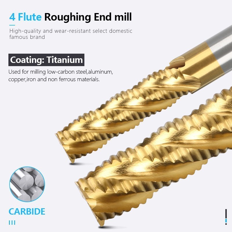 HSS ROUGHING END MILL