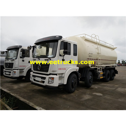 Dongfeng 25800L camiones cisterna de transporte en polvo