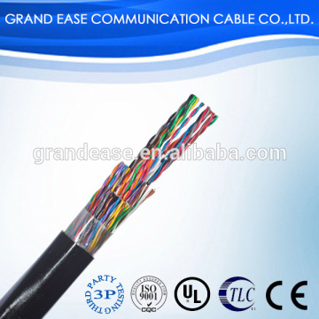 Utp Cat5e ağ bakır kablo fiyatı metre başına cat3