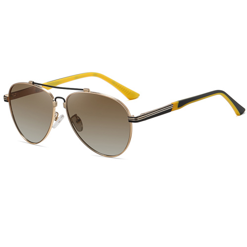 Flexible Metal Optical Frame Pilot Metal Fashion Sunglasses Factory