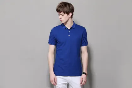 New style round collar shirt