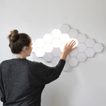 Factory Groothandel USB Touch Sensitive Led Panel Hexagon Light