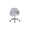 Adjustable Flannelette Raw Cotton Polyester Office Chair