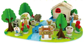 eva 3d puzzle - four seasons ( spring, summer, autumn, winter)