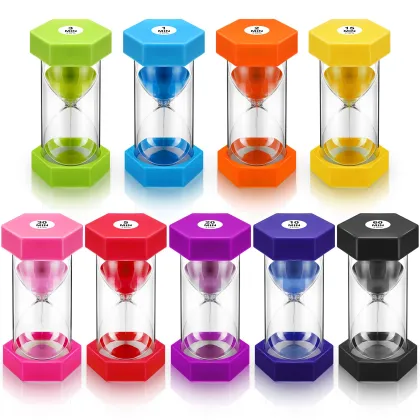 Hot Selling Space Theme Liquid Hourglass Timer: Creative Astronaut and Sand Timer Toy