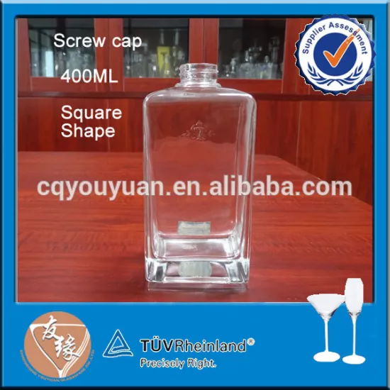 Cheap wholesale empty reed diffuser glass bottle 400ml