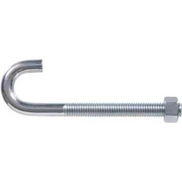 Blue white zinc J Anchor Bolt3/4×300-3/4×800