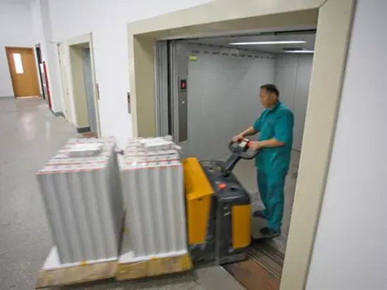 Small Machine Room Freight Elevator Lift