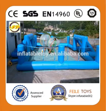 inflatable sports field inflatable football field bumper ball field