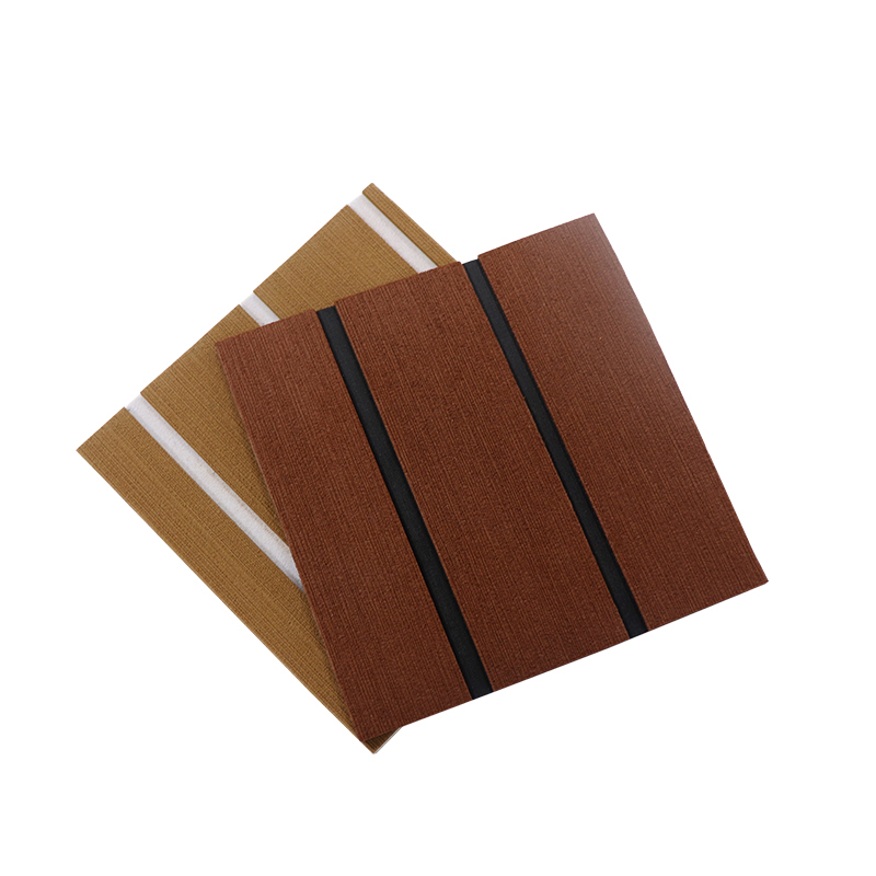 Non-skid PE Foam Teak Floor Decking Sheet