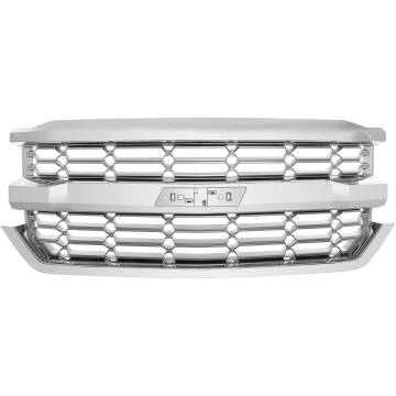 Grille Bumper Depan Chrome untuk 2016-2018 Chevrolet Silverado 1500 LT