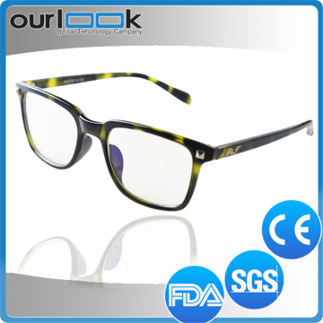 Black Color Antiskid Available Material Stainless Steel Eyeglasses Frame