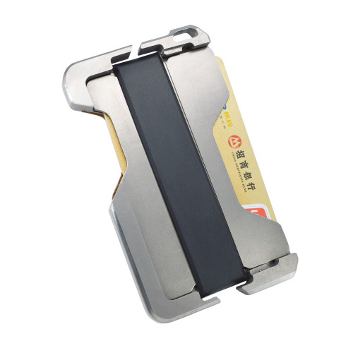 Holder de tarjetas de crédito minimalista Titanium Money Clip Willet