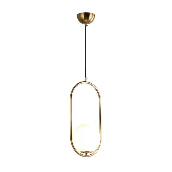 INSHINE Brass Annualr Bright Pendant Light