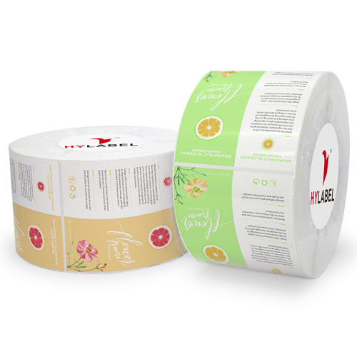 PP/PE Hand Cream Custom Printing Label