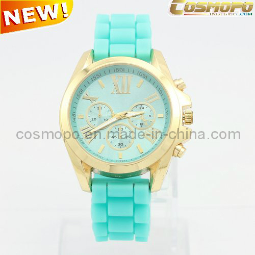 Promotional Women Silicone Quartz Watch (SA2201)