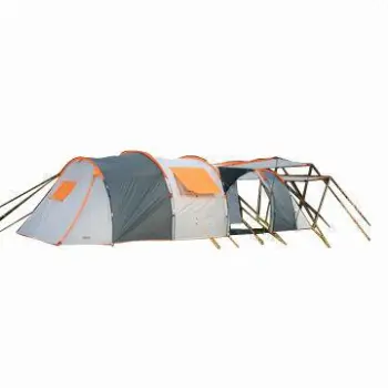 10-person camping tents, measures 220 + 300 + 220 x 350 x 225cm