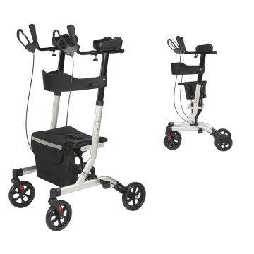 Adjustable Height Rollator Fashionable Upright Walker