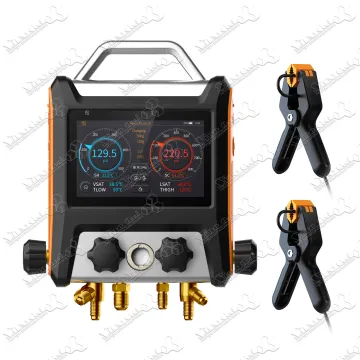 Elitech MS-4000 4-Way Valve with Micron Gauge Transmitter Smart HVAC Digital Manifold Gauge