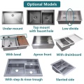 Cupc Hot Sale Single Modern Kitchen Sink