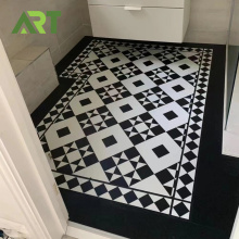 Exquisite quadratische LVT -Bodenbeläge