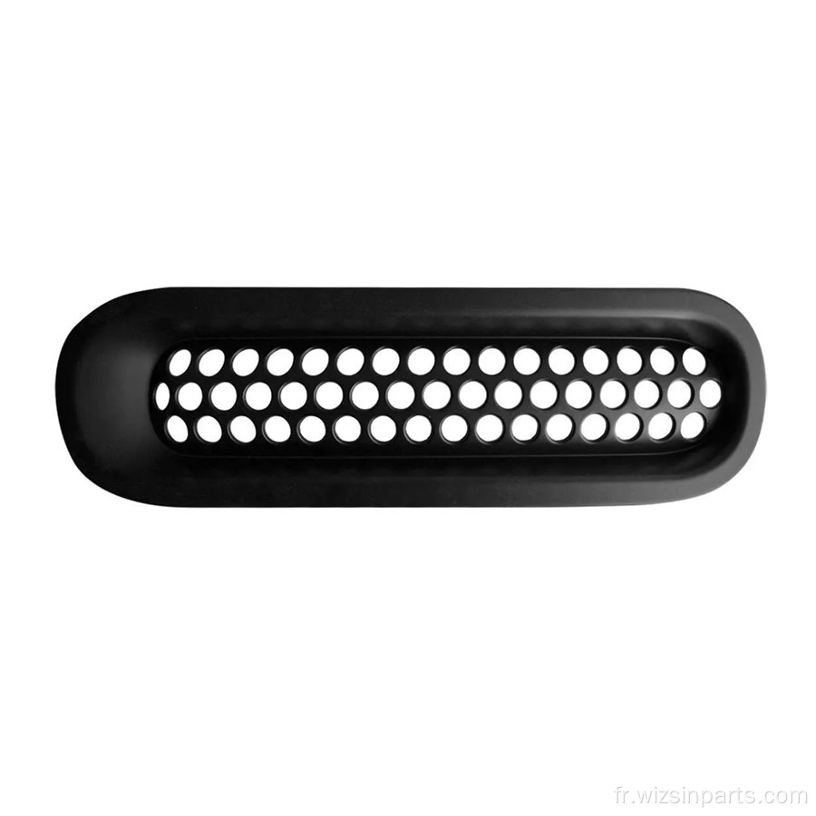 Clip-in Mesh Grill Inserts Matte Black