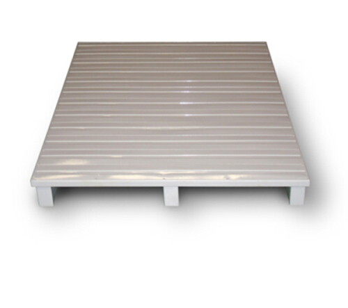 Single Faced Steel Pallet for Industrial Warehouse