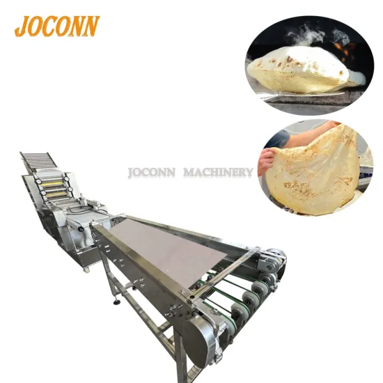 Widen Arabic Bread Production Line: Big Pita Roti Flattening and Saj Making Machine