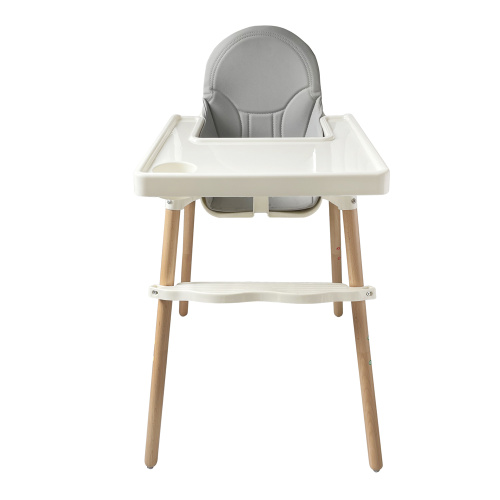 3-in-1 Modern High Chair With Wipeable Cushion