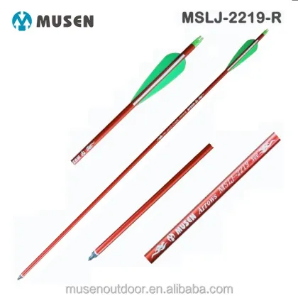 Musen Archery Hot Selling 2219 Red Compound Bow Arrow for Hunting