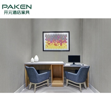 High-Quality Wooden Office Table and Chair Sets for Modern Hotel Bedrooms