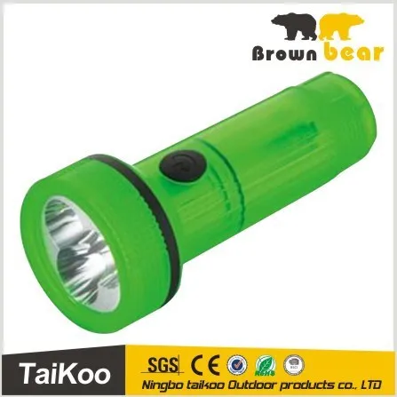 3LED plastic flashlight cheap price with a string,easy to carry