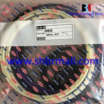 Kits de sello y diafragmas para D&amp;A 360 Hydraulic Rock Breaker Hammer: piezas de repuesto y accesorios