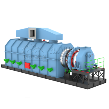 Smokeless Wood Sawdust and Rice Hull Carbonization Furnace
