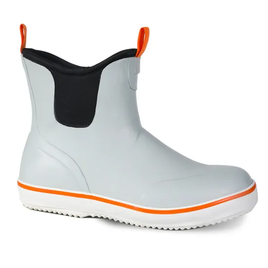 High Quality Waterproof Men's Deck Boots for Fishing and Outdoor Work