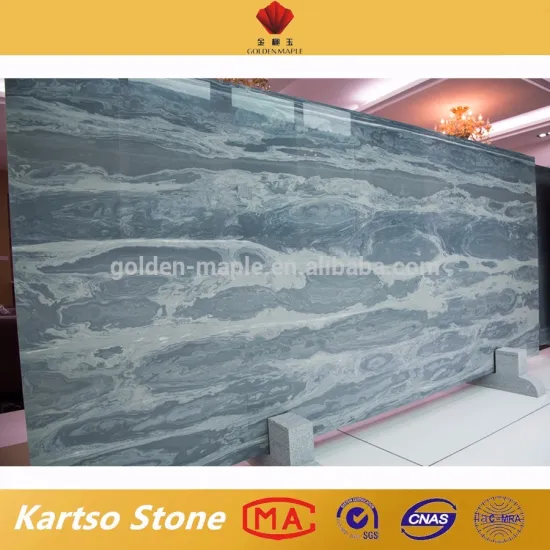 Wavy stripe style new nano crystallized glass Kartso stone