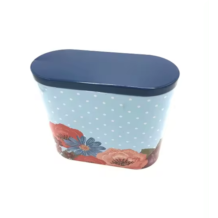 DADI Charming Oval Gift Box Irregular Tin Can