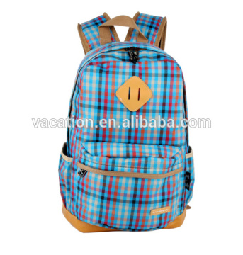 blue club printed light weight school bags