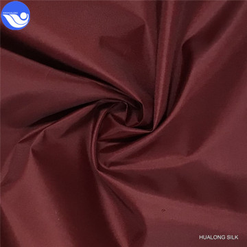 Polyester In bạc trắng Taffeta cho lót hành lý