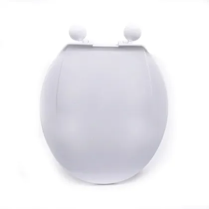 White Plastic Bathroom Smart Toilet Seat And Cover