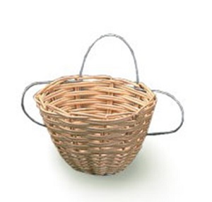 Percell Bowl em forma de grande ninho de pássaro Rattan