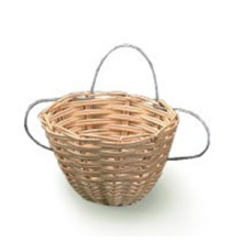 Percell Bowl em forma de grande ninho de pássaro Rattan