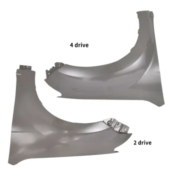 Auto Body Parts Replacement - Front Fender Flares and Side Panels for Isuzu DMAX (2012)